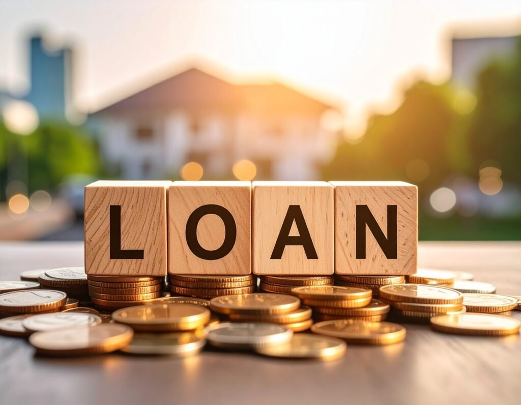 loan sign representing unsecured business loan